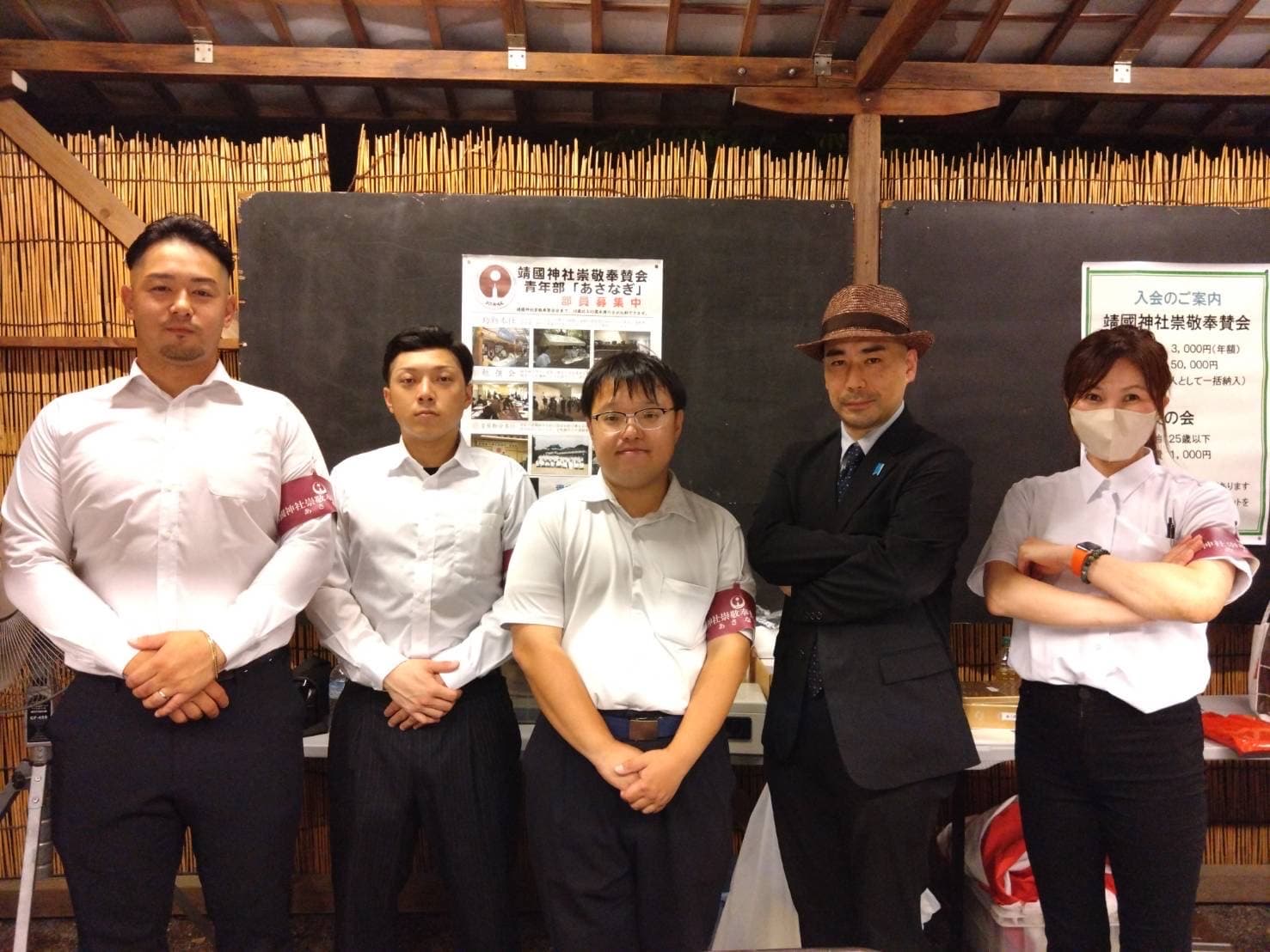ロータリークラブでの銀座並木通りの花壇の手入れ